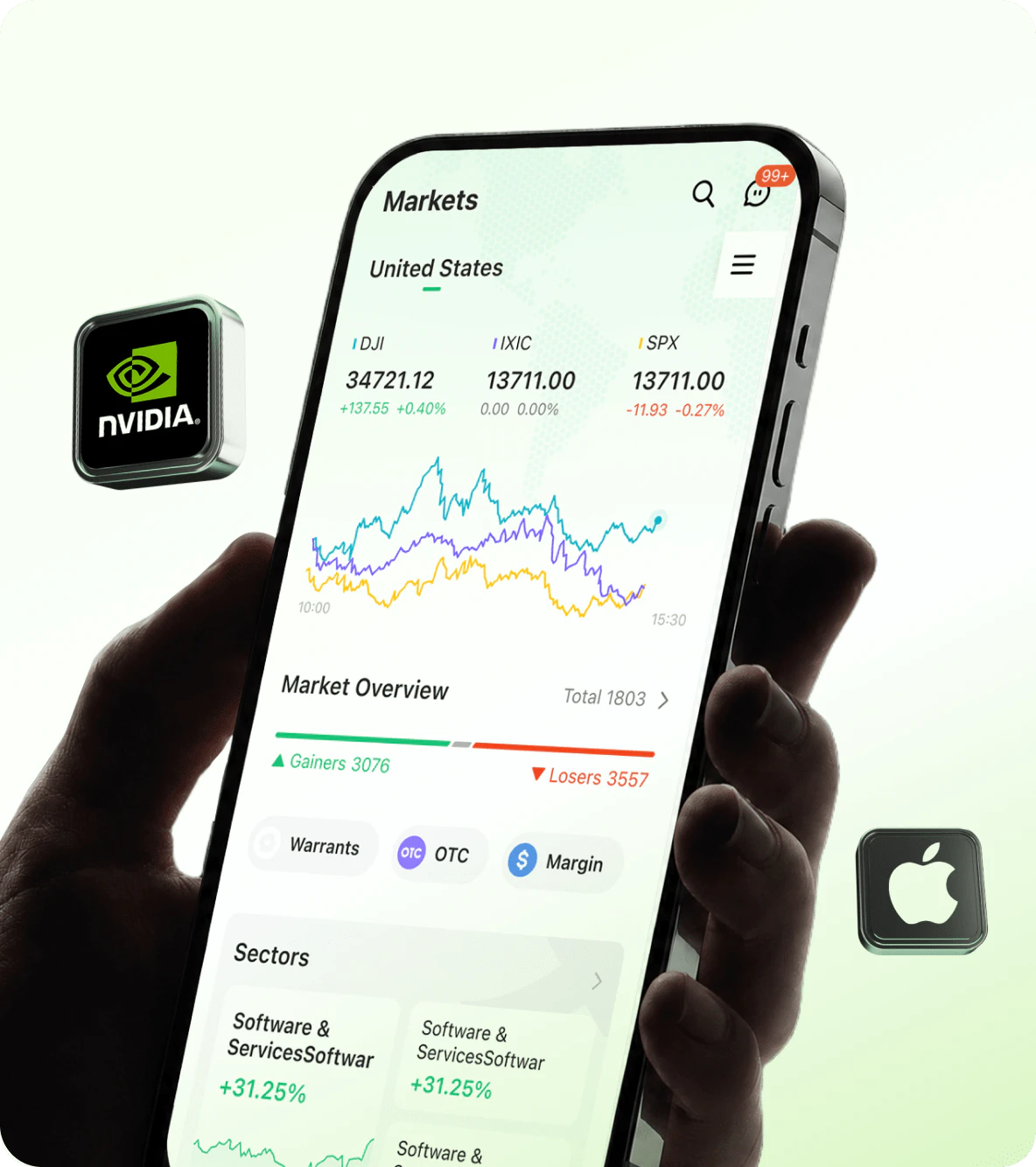 tickrs app market overview